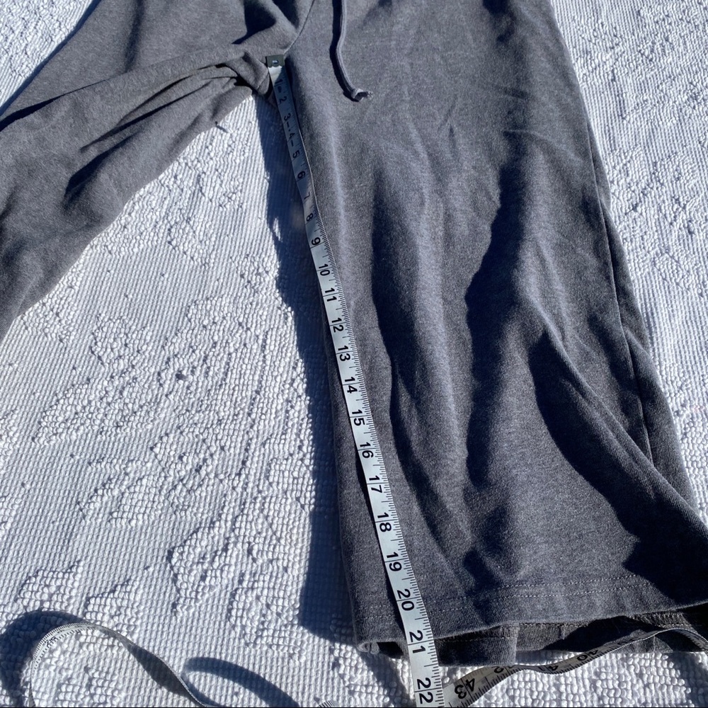 *2/$25* Threads 4 Thought Wide Leg Cropped Tie Waist Sweatpants - Picture 4 of 11